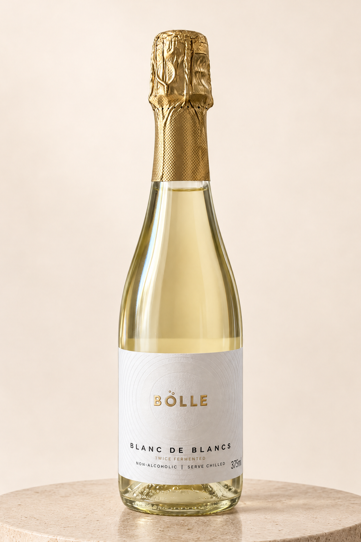 Blanc de Blancs 375ml half bottle bottle, front label