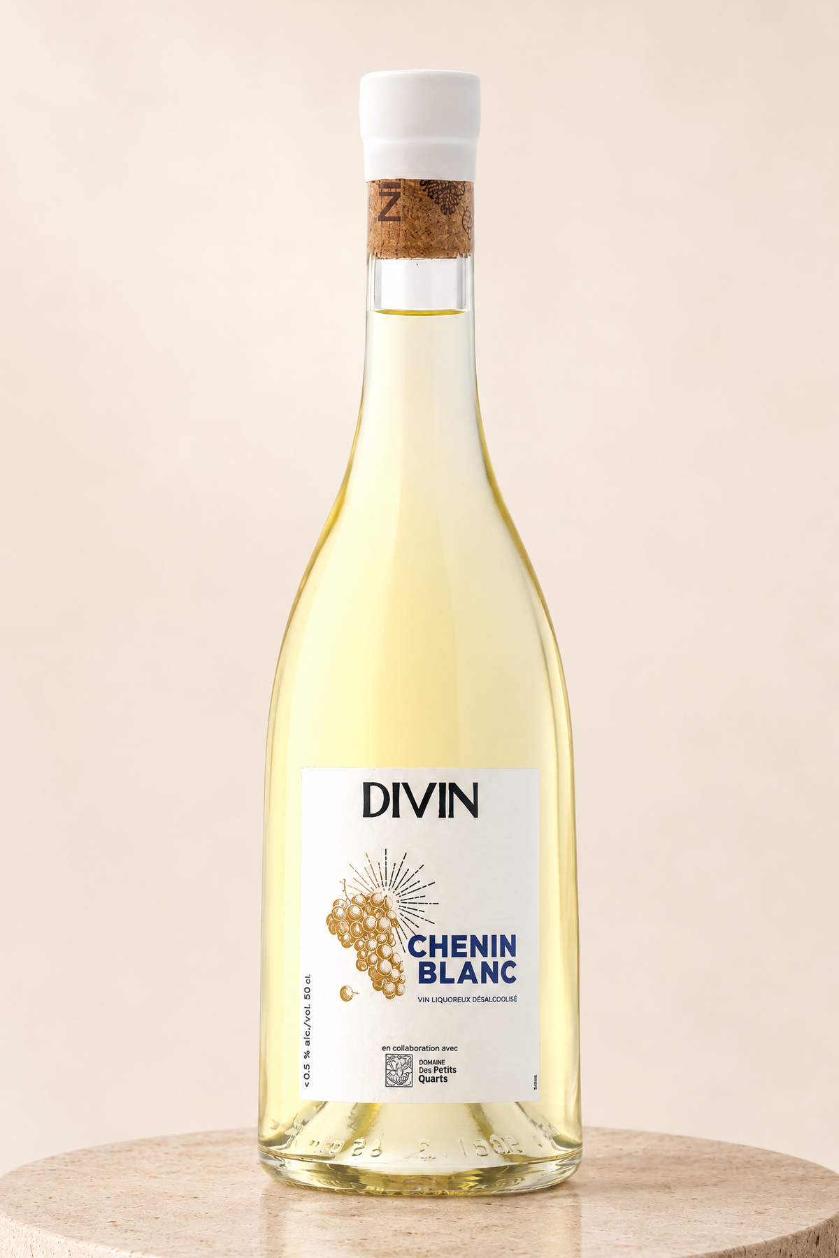 Chenin Moelleux 500ml bottle, front label