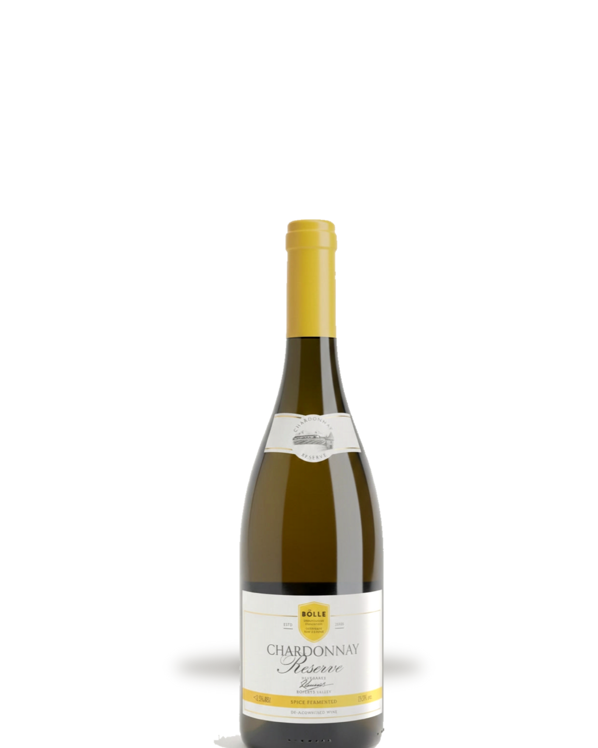 BOLLE Chardonnay Reserve dealcoholised white wine 750ml bottle