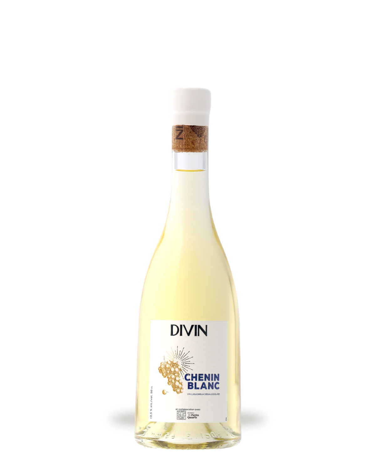 DIVIN Vigneron Chenin Moelleux dealcoholised dessert wine 500ml bottle