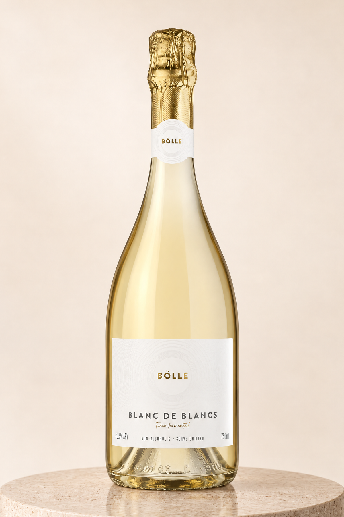 Blanc de Blancs 750ml bottle, front label
