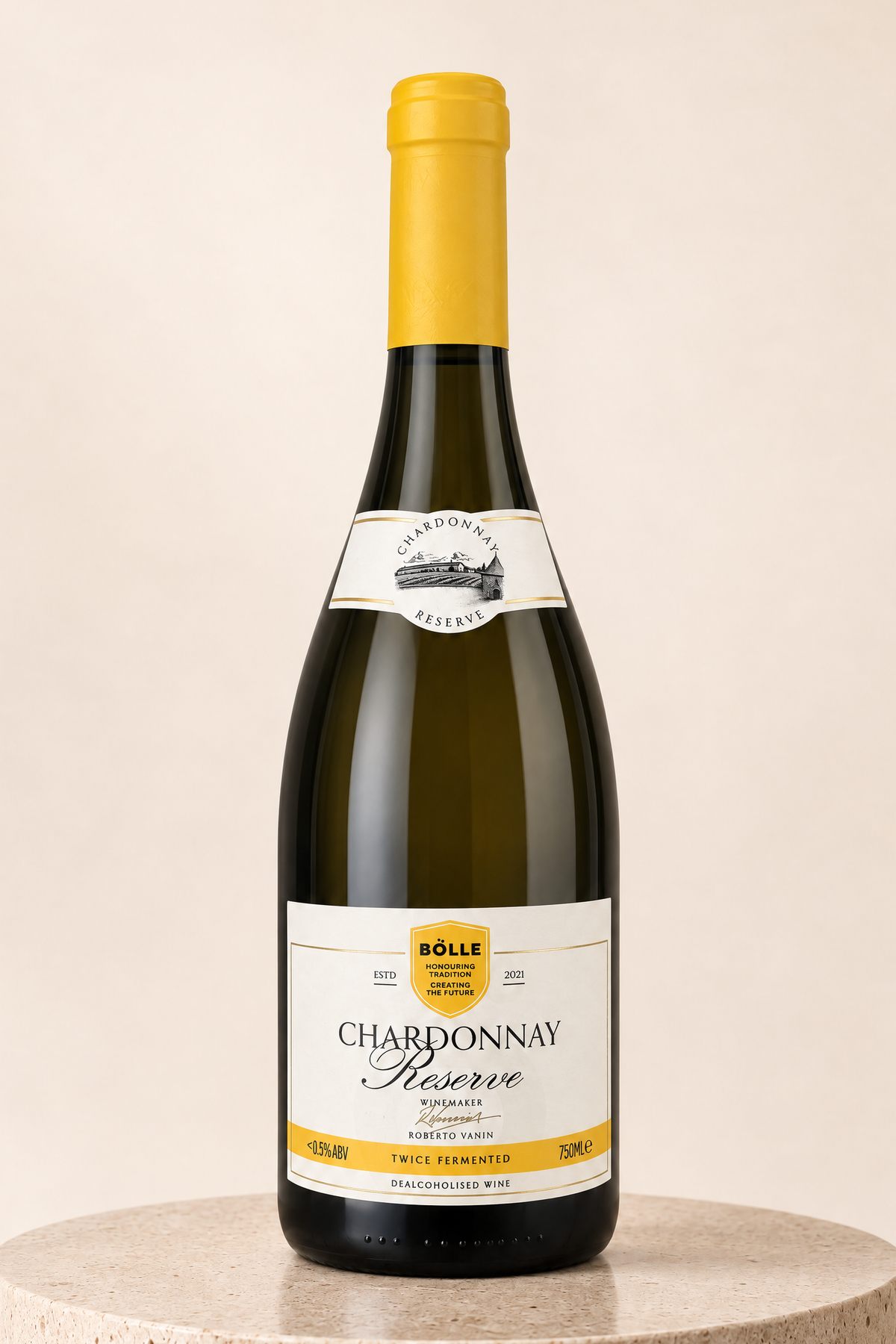 Chardonnay Reserve 750ml bottle, front label