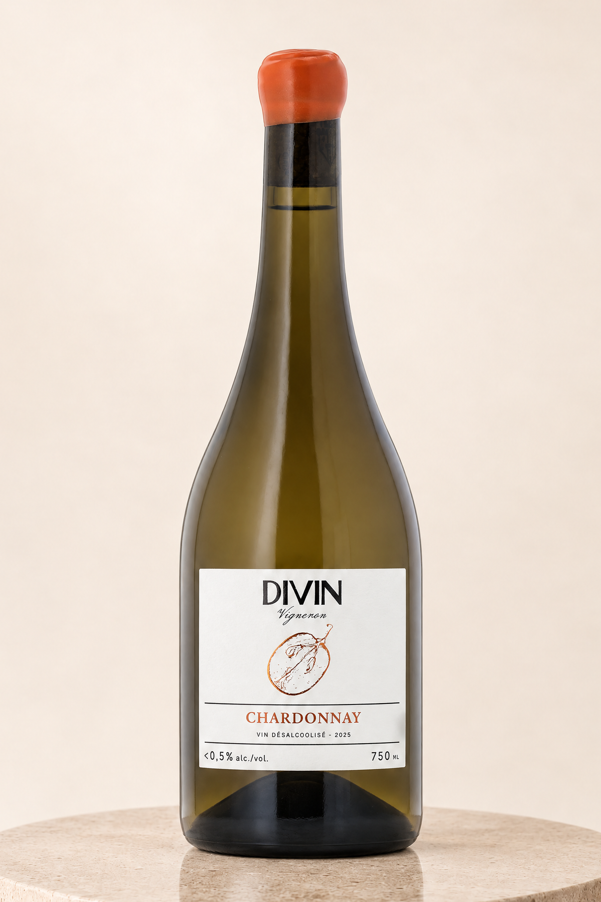 Vigneron Chardonnay 750ml bottle, front label